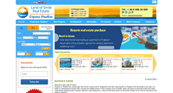 Desktop Screenshot of landofsmile-property.com